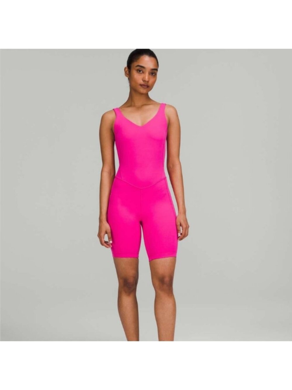 Lululemon Align Onesie 8" Sonic Pink